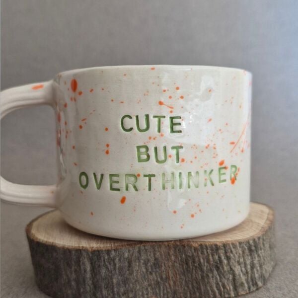 Overthinker Seramik Mug -Outlet-