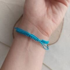 Mavi Meander Bileklik