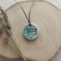 Horus'un Gözü Seramik Kolye