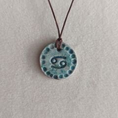 Yengeç Burcu Seramik Kolye