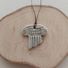 Sütun Kolye - Siyah