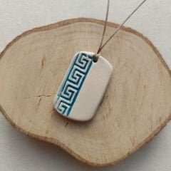 Meander Künye Kolye