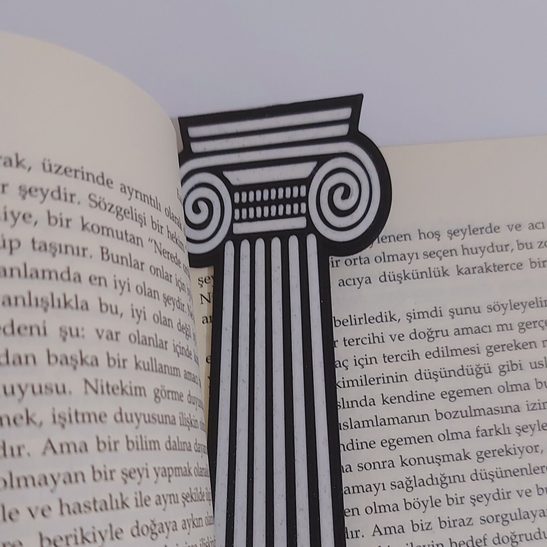 Antik Yunan Temalı Kitap Ayracı