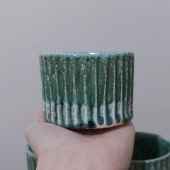 Yeşil Turkuaz Seramik Bardak