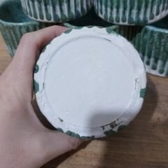 Yeşil Turkuaz Seramik Bardak